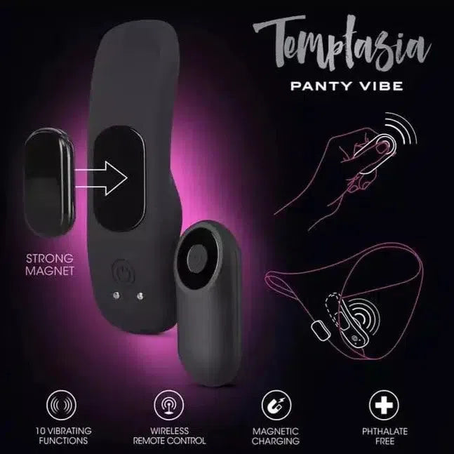 Temptasia Remote Control Panty Vibe - $139.00 - - Naked Curve
