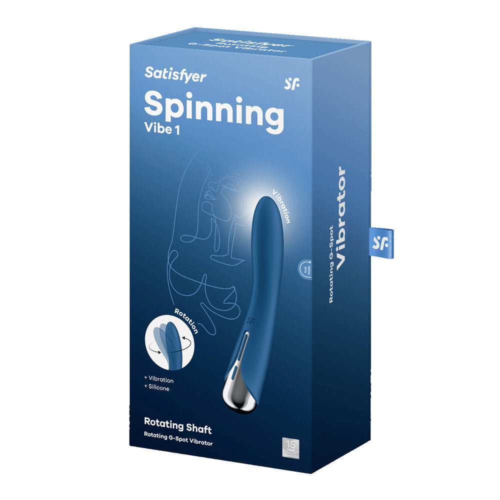 Satisfyer Spinning Vibrator - Blue