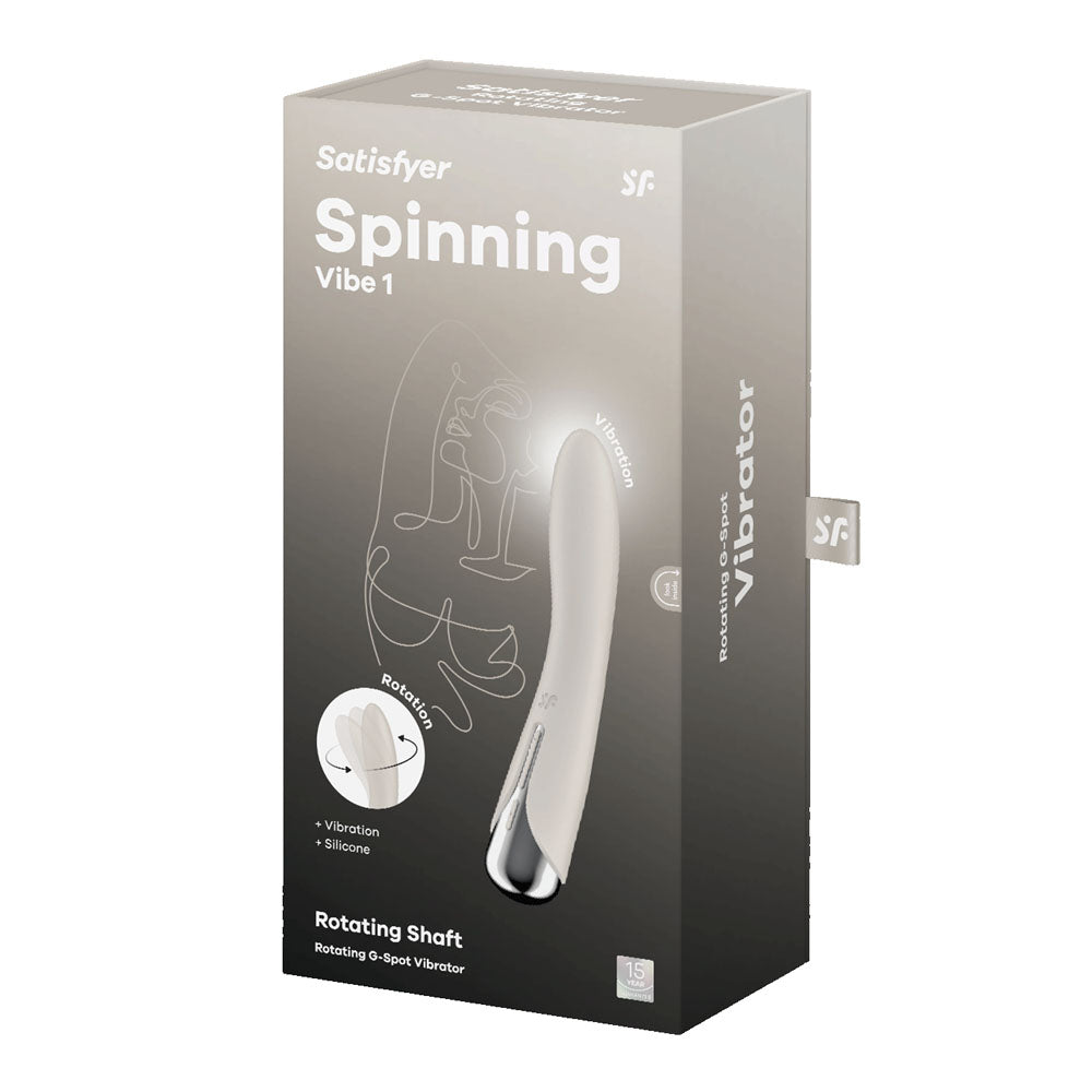 Satisfyer Spinning Vibrator - Beige
