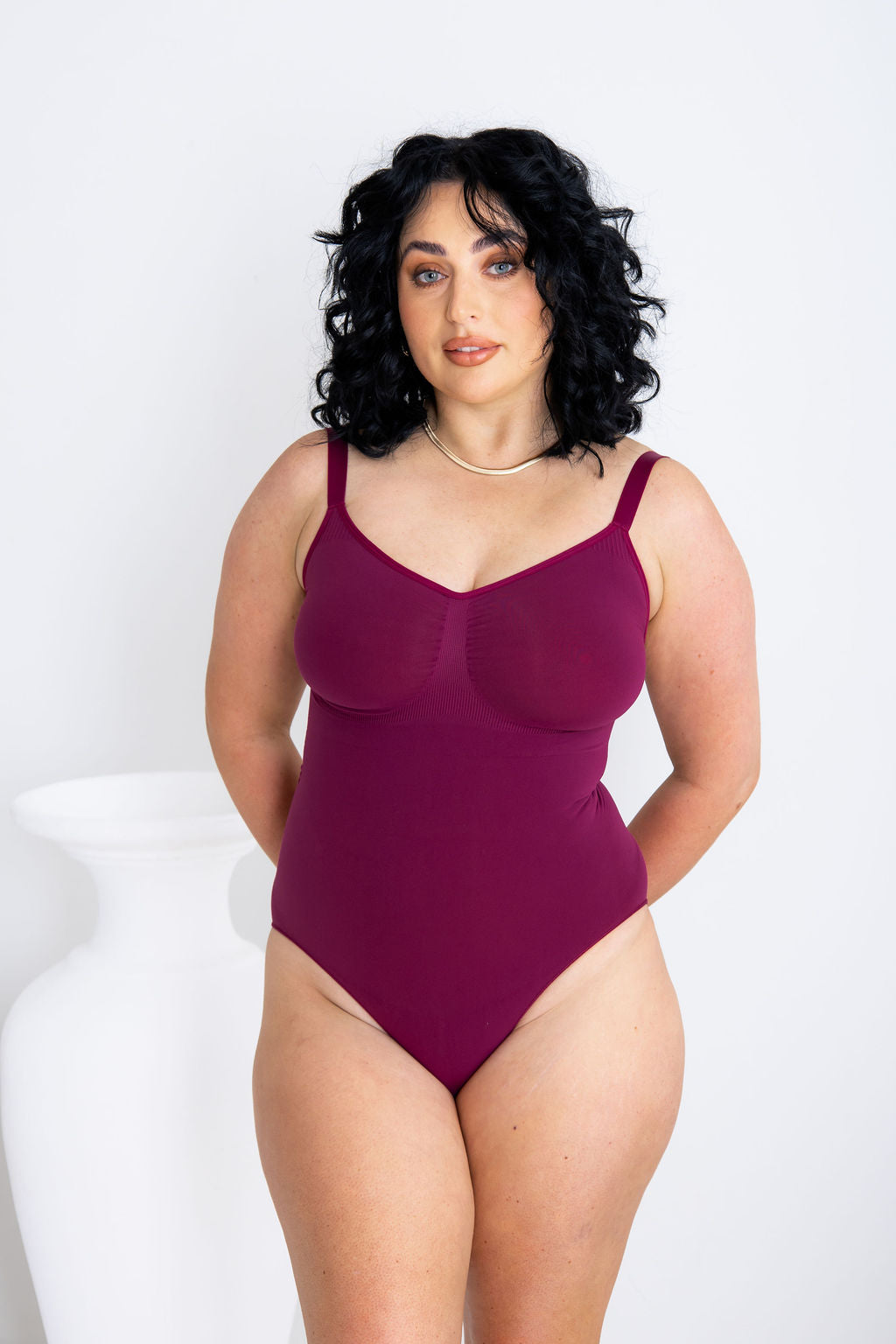 Ruelle Bodysuit Mulberry