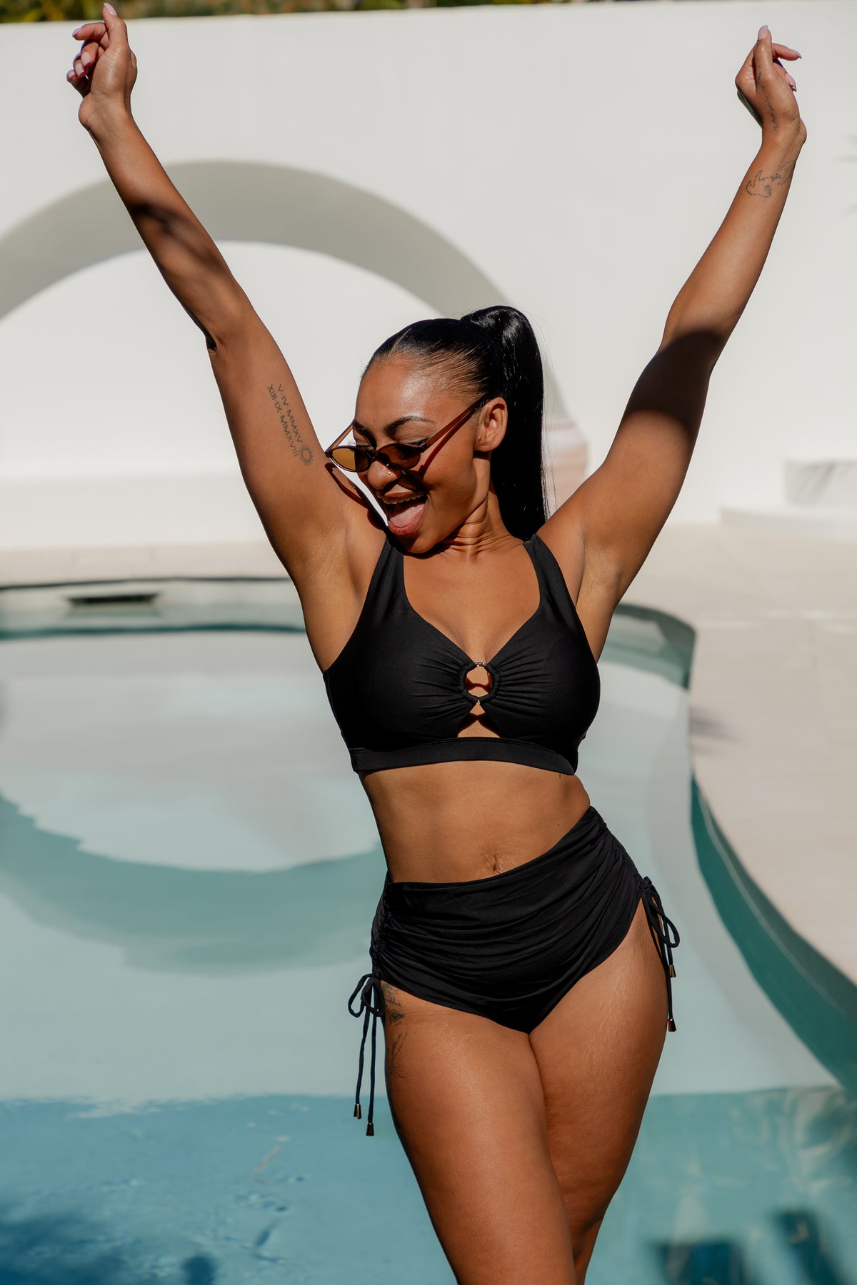 Capri Two Piece Black Pearl