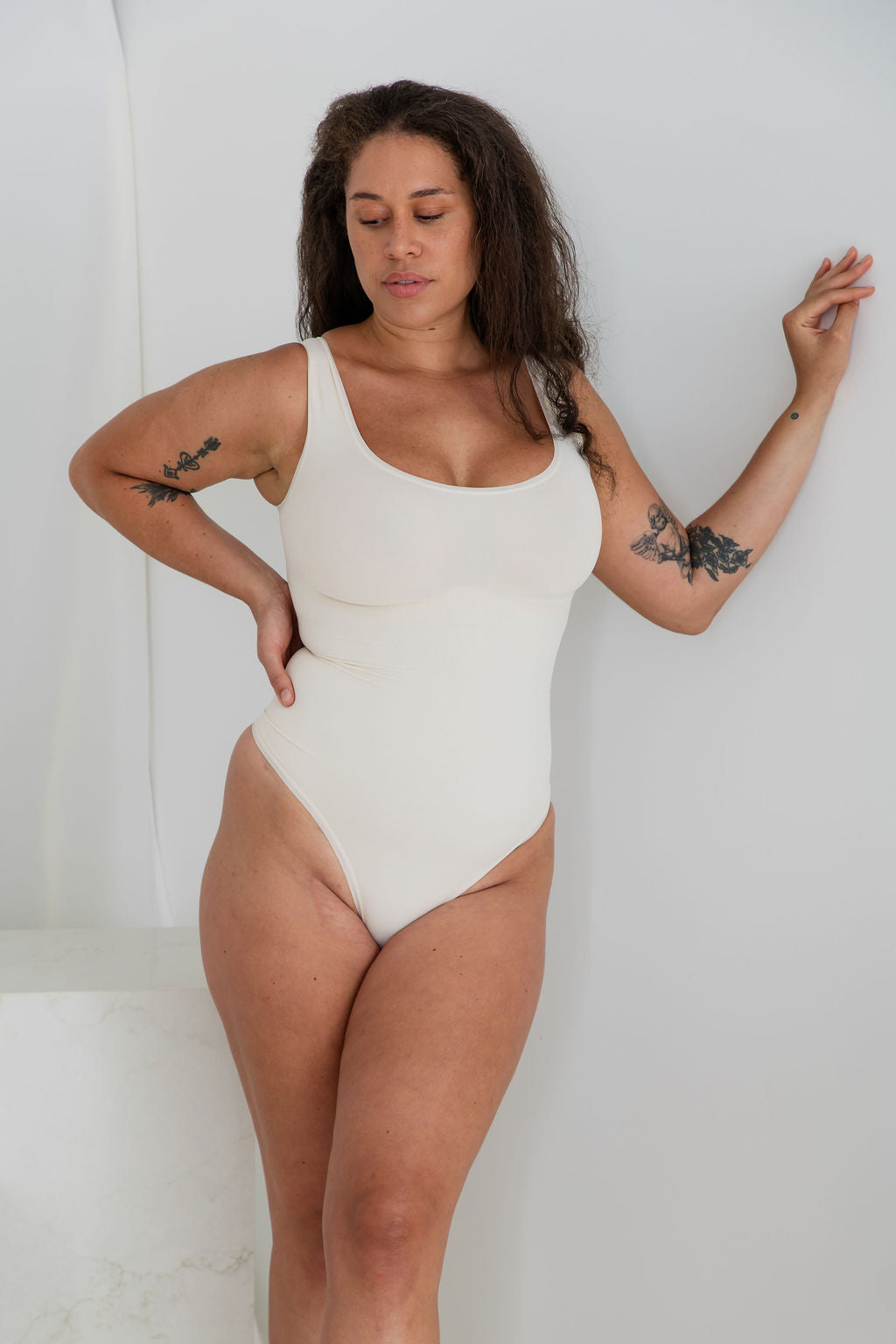 Jamie Bodysuit Cream