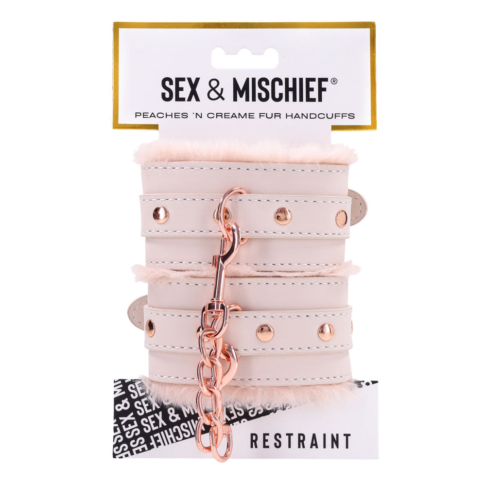Peaches n CreaMe Fur Handcuffs