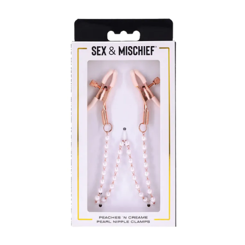 Peaches n CreaMe Pearl Nipple Clamps