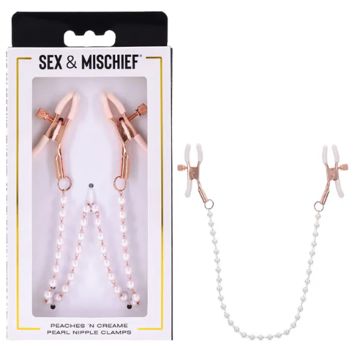 Peaches n CreaMe Pearl Nipple Clamps