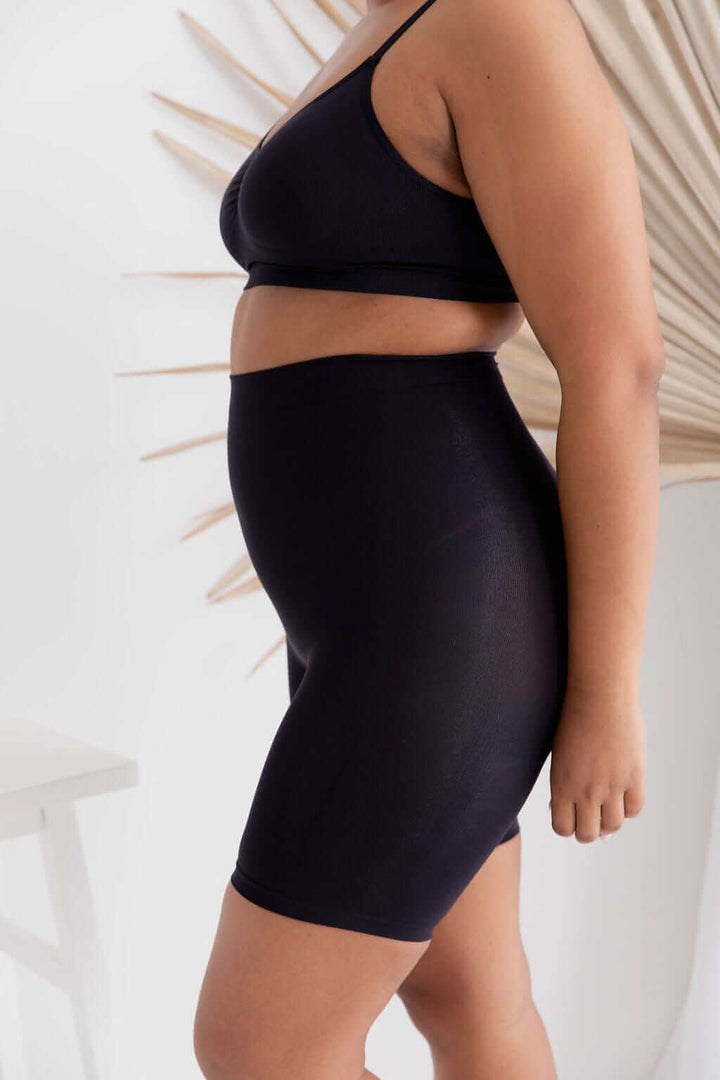 Anti Chaffe Shaping Shorts Black - $38.00 - Bodysuit - Naked Curve