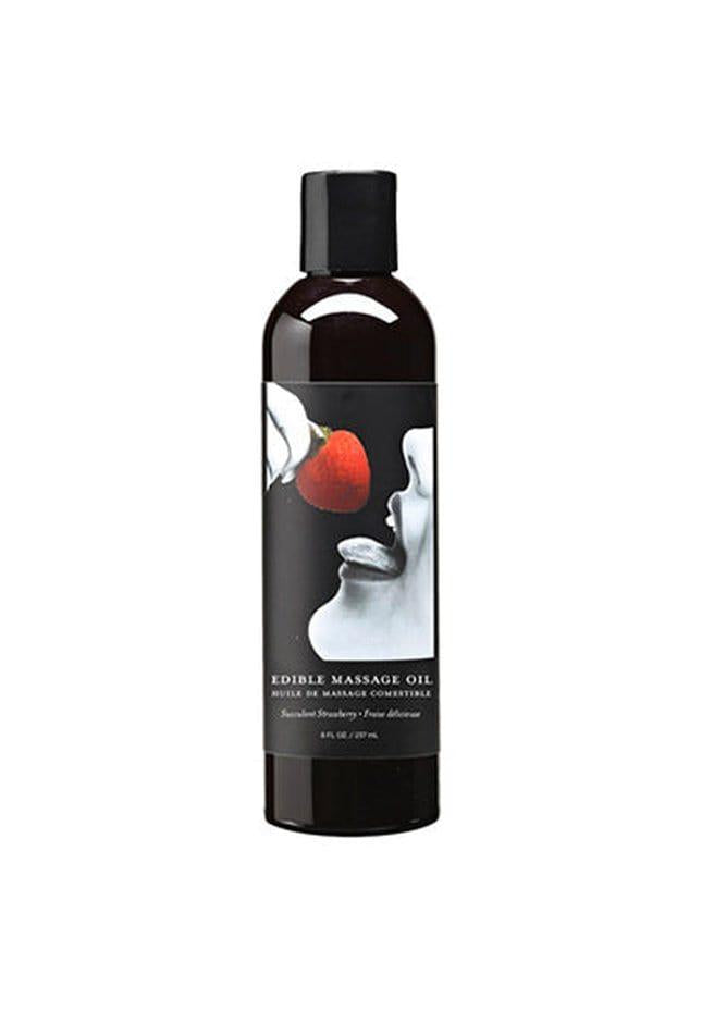 Earthly Body Edible Massage Oil (Strawberry) - $33.00 - - Naked Curve
