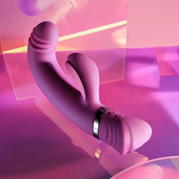 Playboy Pleasure TAP THAT Rabbit Vibrator - $172.00 - vibrator - Naked Curve
