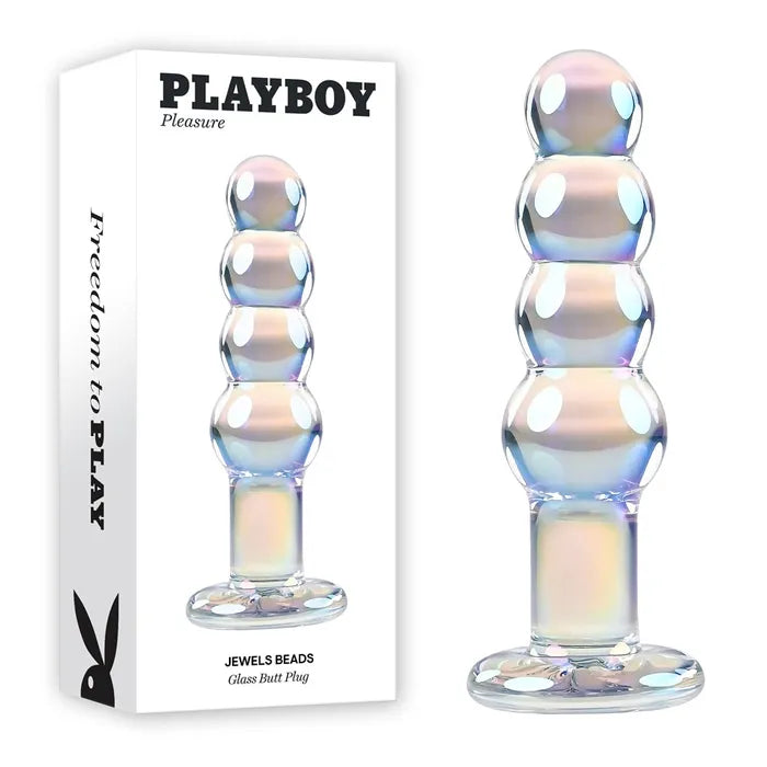 Playboy Pleasure JEWELS ANAL BEADS - $65.00 - vibrator - Naked Curve