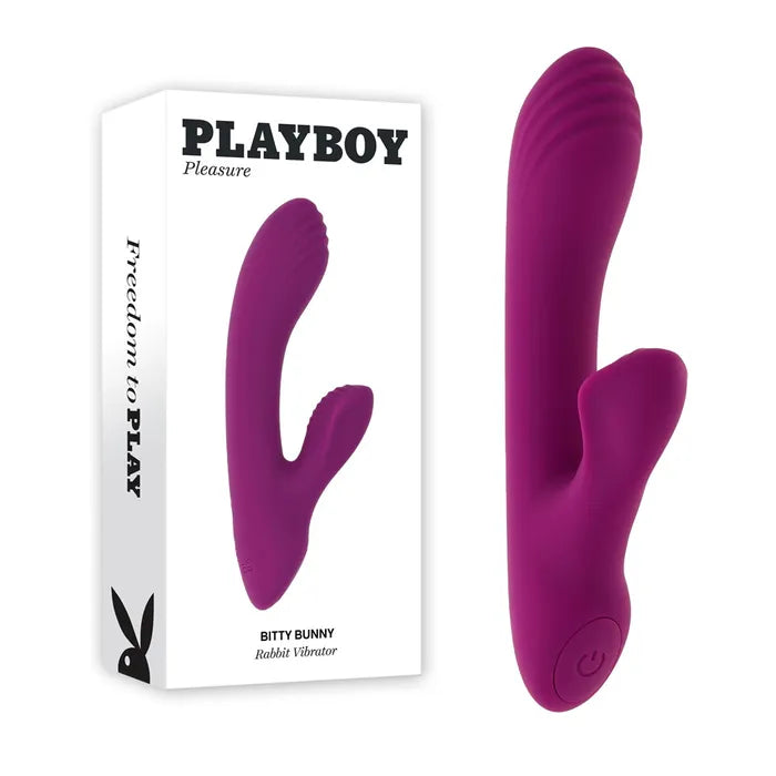 Playboy Pleasure BITTY BUNNY Vibrator - $114.00 - Rabbit - Naked Curve