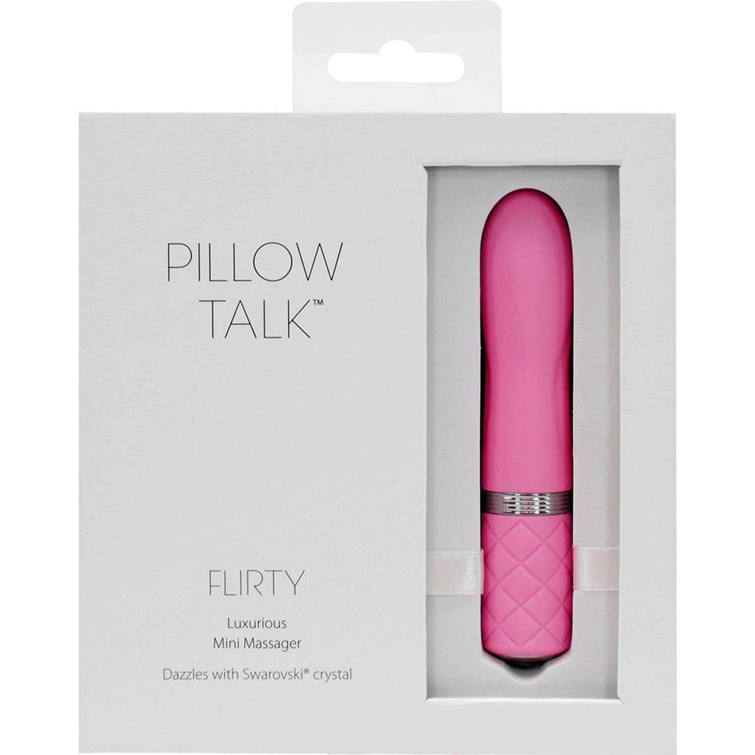 Flirty Rechargeable Vibrator - Pink Bullet - $62.00 - vibrator - Naked Curve