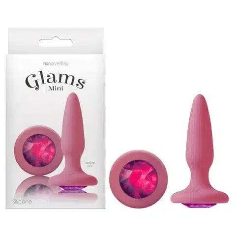 Glams Mini - Anal Plug - $28.00 - - Naked Curve