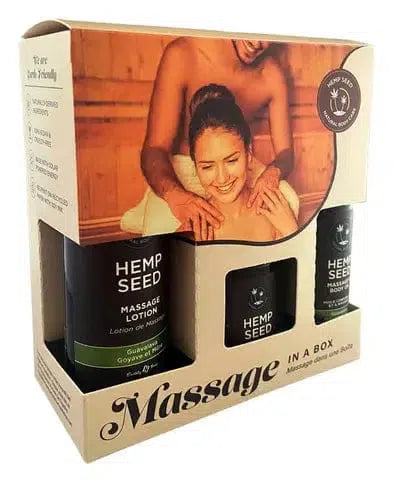 Hemp Seed Massage In A Box - $39.00 - - Naked Curve