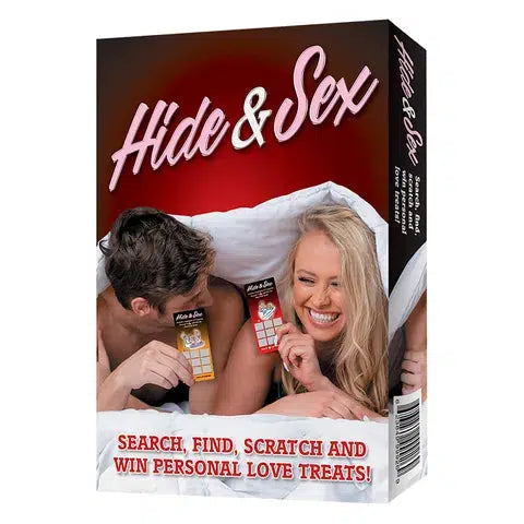 Hide & Sex - Couple's Scratcher Game - $38.00 - bondage kit - Naked Curve
