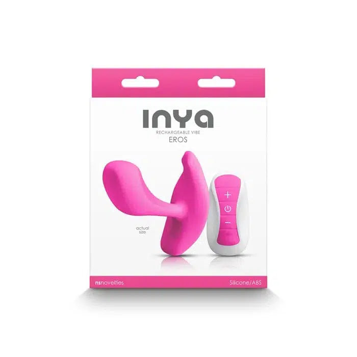 INYA Eros - Internal Vibrator with Remote Pink - $120.00 - vibrator - Naked Curve