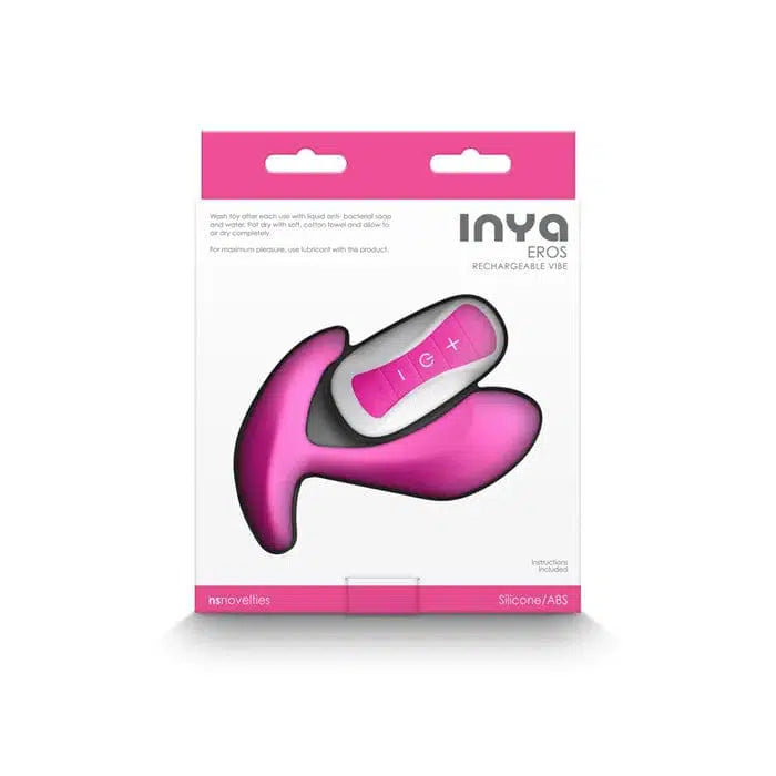 INYA Eros - Internal Vibrator with Remote Pink - $120.00 - vibrator - Naked Curve