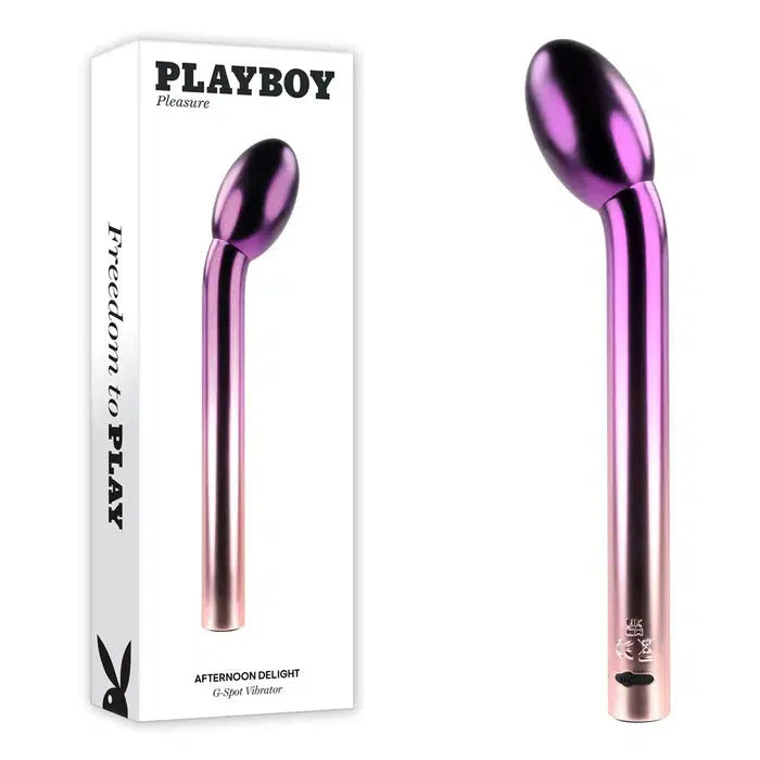 Playboy Pleasure AFTERNOON DELIGHT - G-Spot Vibrator - $112.00 - vibrator - Naked Curve