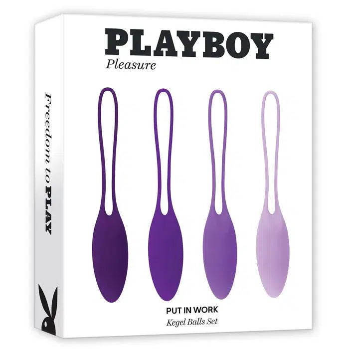 Playboy Pleasure PUT IN WORK - Kegel Set Of 4 - $119.00 - kegel - Naked Curve