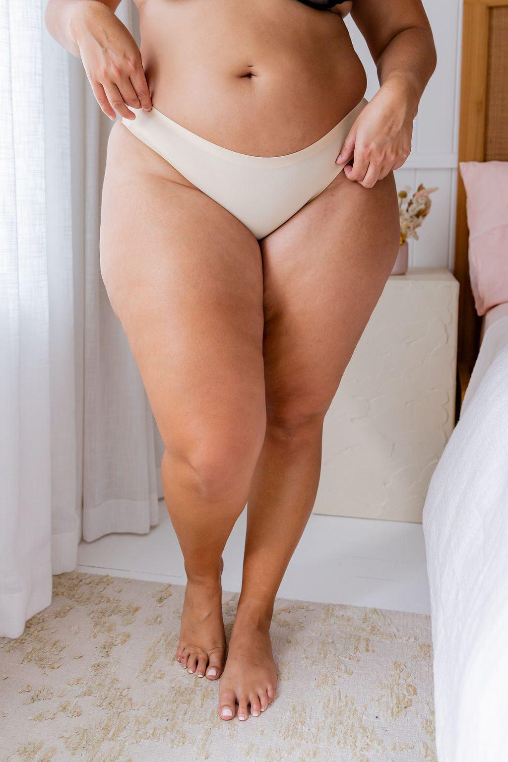 Quinn Nude G-String - $14.00 - Underwear - Naked Curve