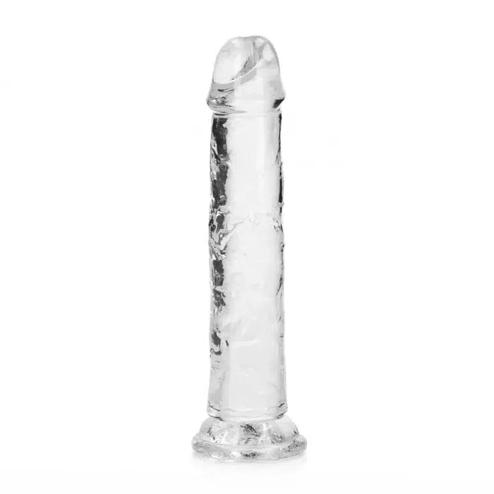 REALROCK 20 cm Straight Dildo - Clear - $42.00 - Sex Toy - Naked Curve