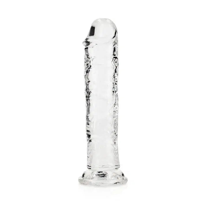 REALROCK 20 cm Straight Dildo - Clear - $42.00 - Sex Toy - Naked Curve