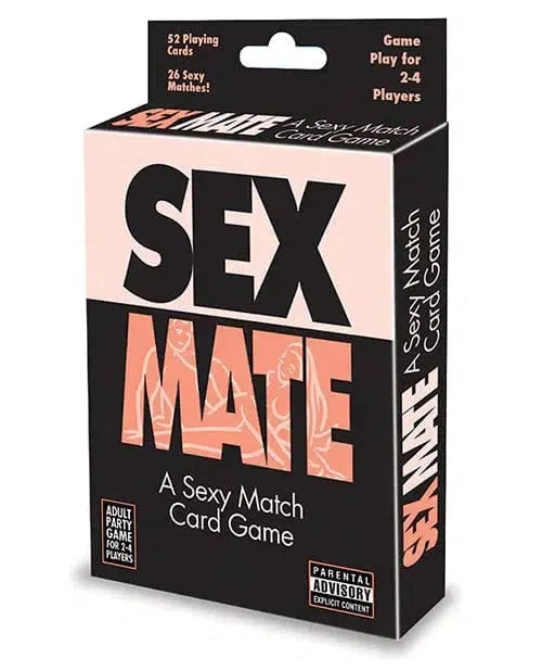 Sex Mate - Party Card Game - $16.00 - bondage kit - Naked Curve