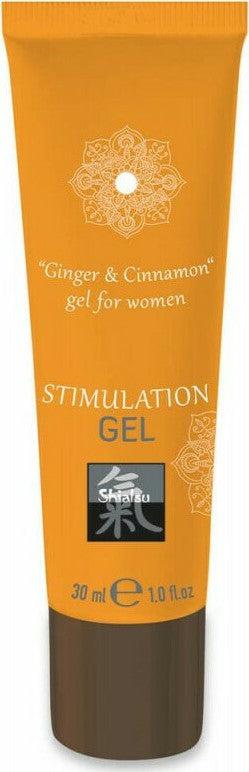 SHIATSU Stimulation Gel - Ginger & Cinnamon Gel for Women - 30 ml - $24.00 - vibrator - Naked Curve